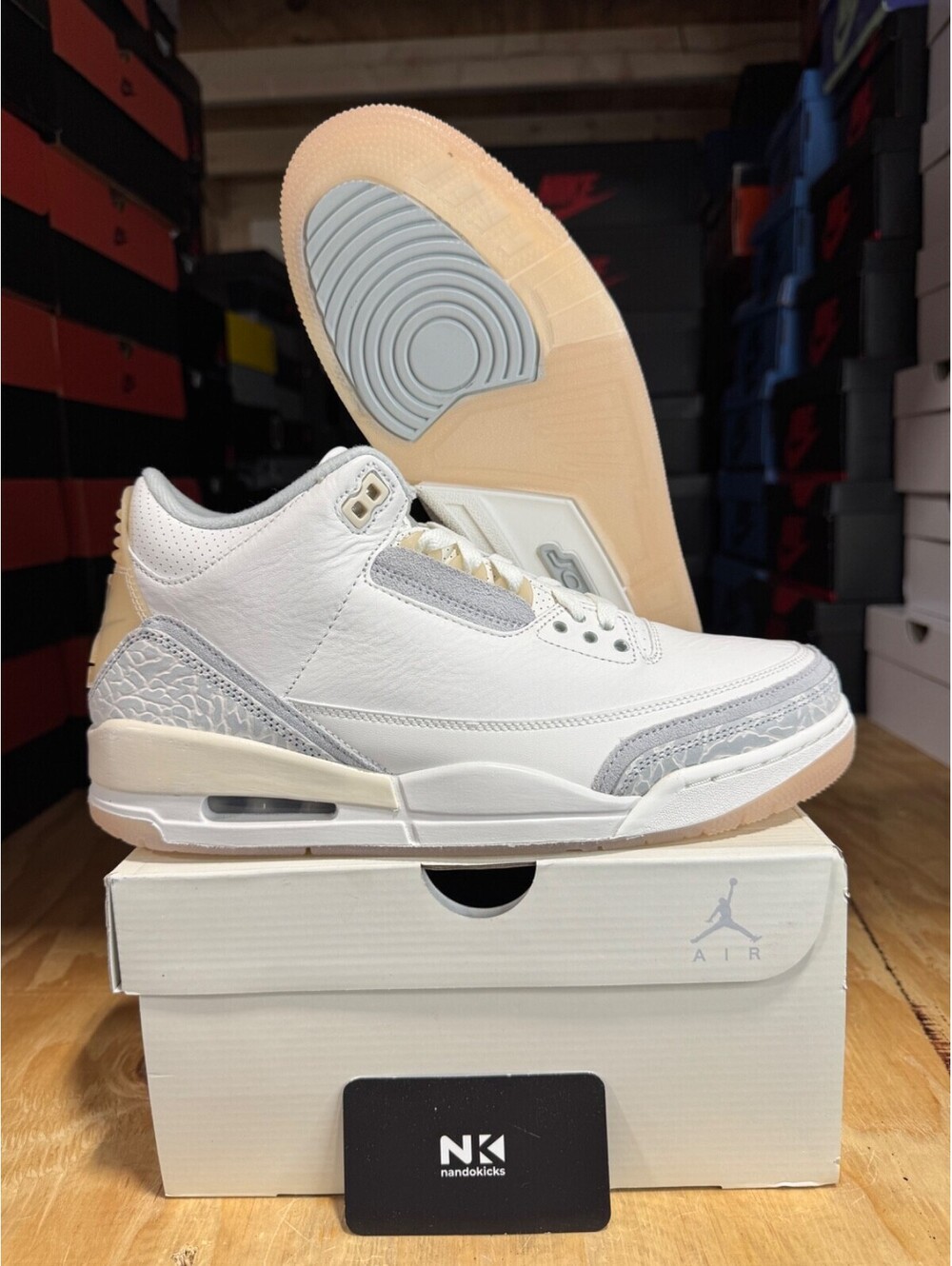 Air Jordan 3 Retro SE Craft 'Ivory' FJ9479-100 NEW MENS SIZE 10